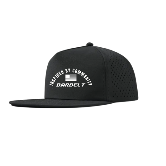 Inspired by Community performance 5-panel snapback hat