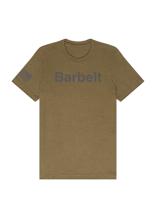 Military green Classic T-Shirt /Flag on sleeve